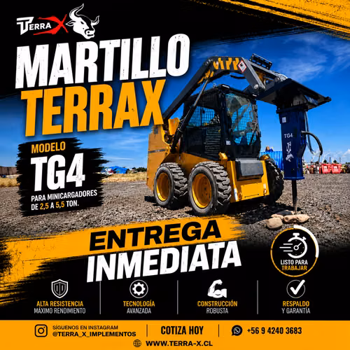 Martillo Hidráulico Nuevo excavadora 20 ton