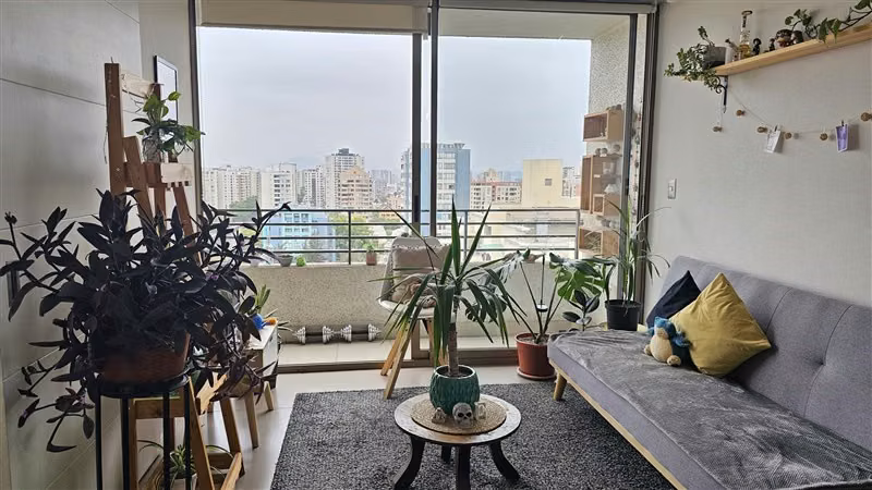 Departamento en arriendo de 1 dorm. en San Miguel