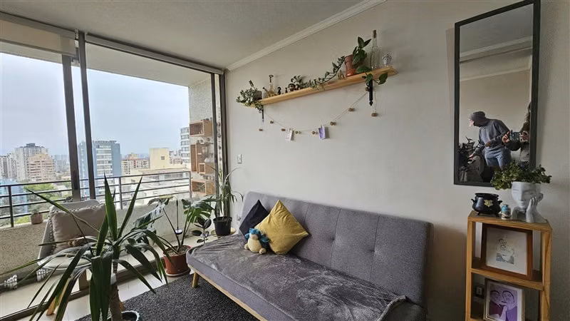 Departamento en arriendo de 1 dorm. en San Miguel