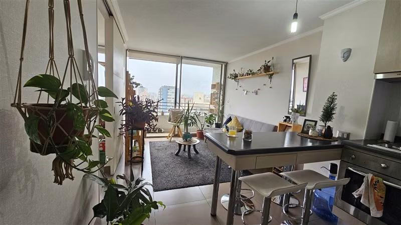 Departamento en arriendo de 1 dorm. en San Miguel