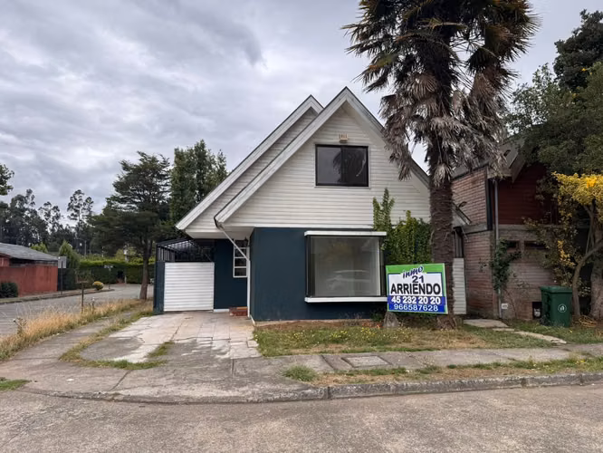Casa Arriendo Lomas de Mirasur Temuco