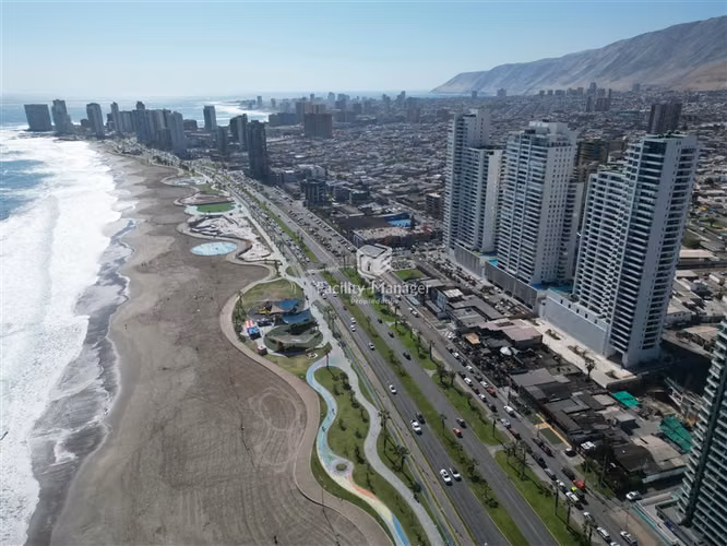 Depto. de Lujo, en Primera Línea en Iquique 4 D 4B