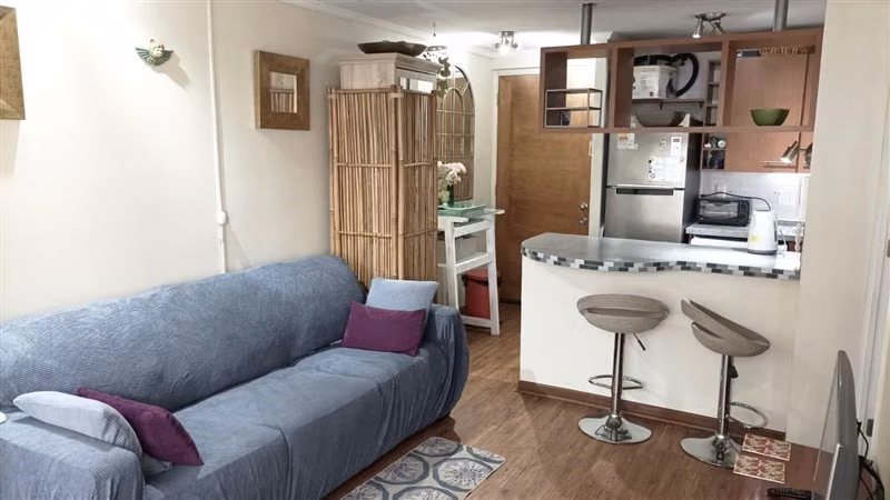 Departamento AMOBLADO en arriendo de 1 dorm. en Ñuñoa