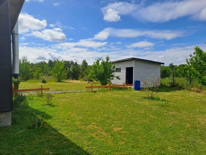  Se vende hermosa parcela con amplia casa en Chancoyan Alto, Valdivia