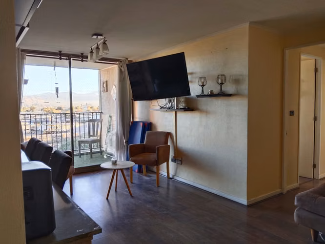 Arriendo departamento amoblado 3D-2B