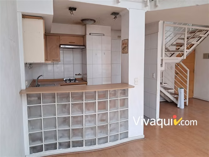 Departamento en venta de 1 dorm. en Santiago