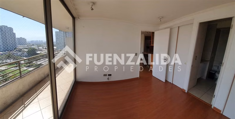 Depto. en arriendo de 1 dorm. 1b y 1e en San Miguel