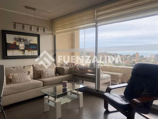 Departamento en arriendo de 3 dorm. en Viña del Mar