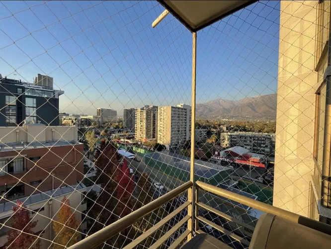 VENDE dpto 3D, en Nuñoa, región Metropolitana
