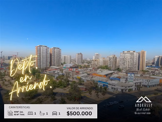 DEPARTAMENTO Metro Irarrázaval / Disponible en Noviembre