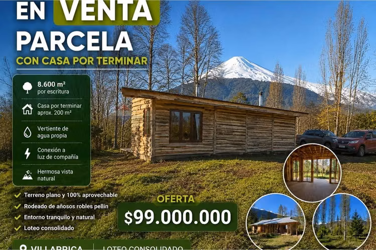 Parcela con casa en villarrica - Imagen 2