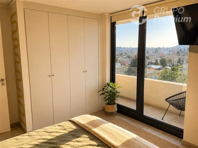 Arriendo Dpto 2D+1B+E en Temuco con Terraza y Vista