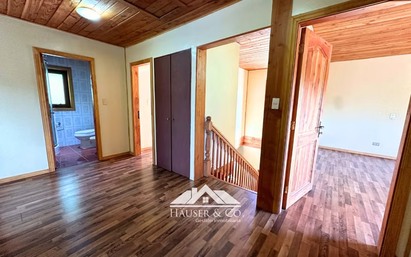 Casa en arriendo 5 dorm entre Villarrica y Pucón