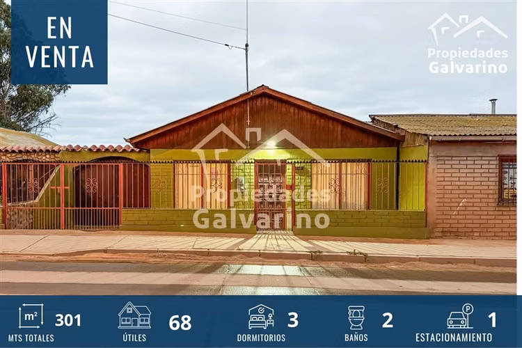 Amplia casa en venta de 3 dorm. en Las Compañias