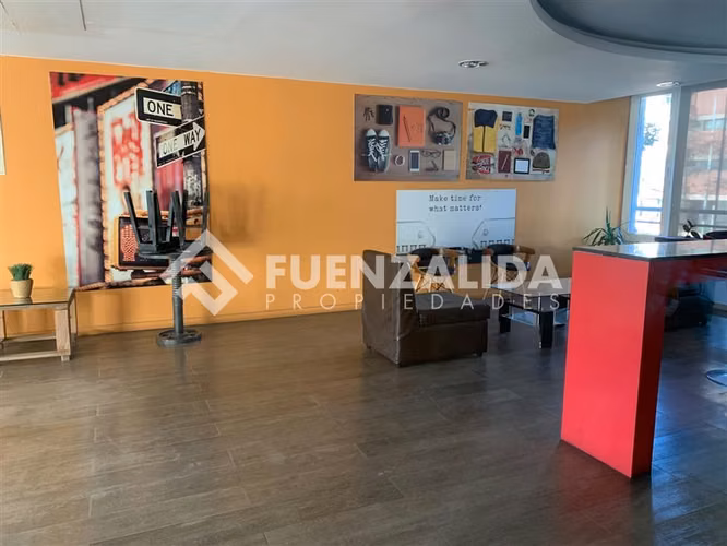 Arriendo Departamento en Santiago de 1 dormitorio 1 baño