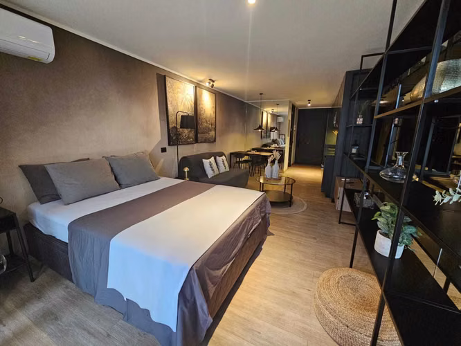 Depto amoblado Las Condes 1 Dorm (178379)