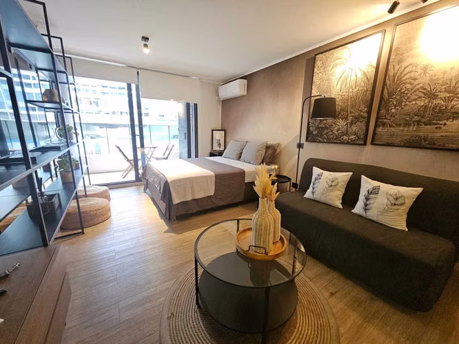 Estudio Amoblado Las Condes 1 Dorm (178379)
