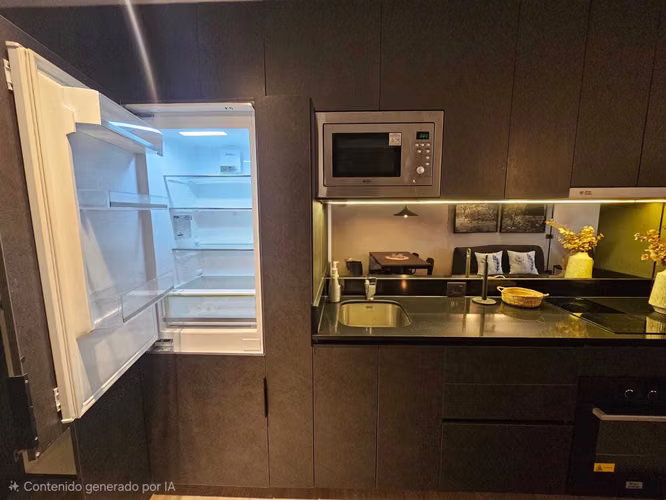 Moderno Depto Amoblado Las Condes 1Dorm (178379)
