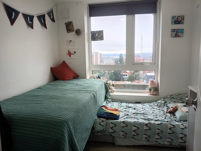 Departamento de 2 dormitorios, centro Valdivia