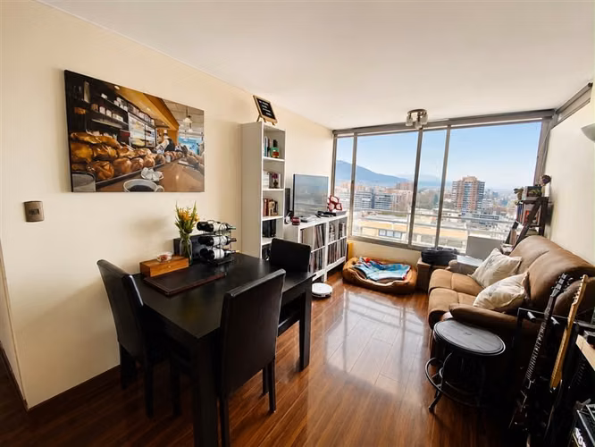 VENTA DEPTO. 2 D, 2 B, 1 EST, 1 BD. PROVIDENCIA, LOS LEONES