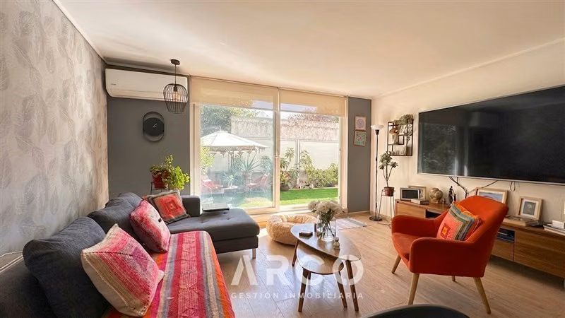 Moderno 3 dorm 2 Estac. 113 m2 de patio. Ñuñoa