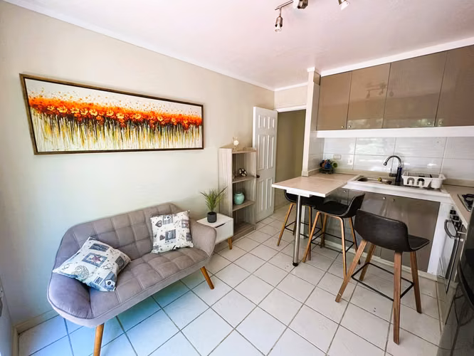 Arriendo departamento en Reñaca. un dormitorio, am - Imagen 4
