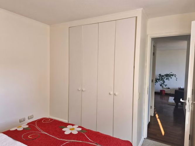 Departamento amoblado 2D1B1E en condominio Lomas del Rio