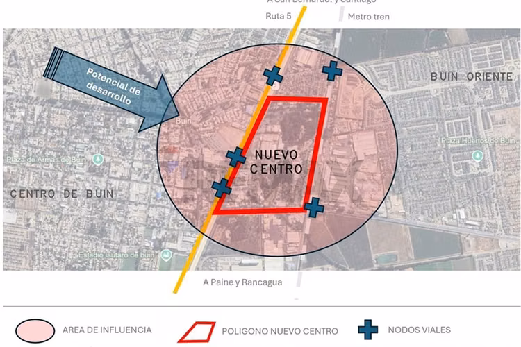 Paño inmobiliario 8.932m² ruta 5 buin