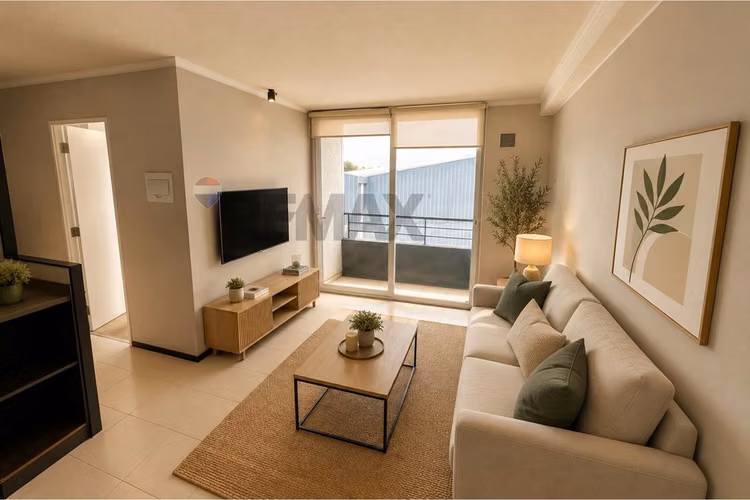 Venta dpto 2d 1 b + 1 estacionamiento piso 4
