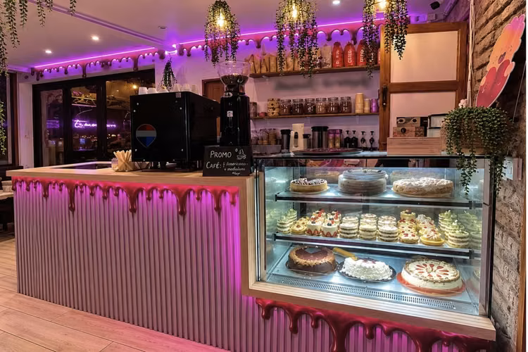 Derecho de llaves - cafetería en barrio lastarria