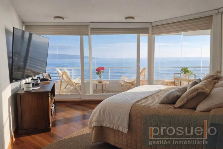 GRAN DEPARTAMENTO CON ESPECTACULAR VISTA FRENTE AL MAR