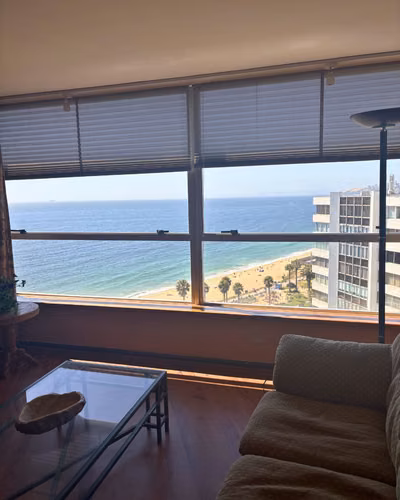 ARRIENDO VIÑA DEL MAR 3 DORM AMOBLADO CON ESTACIONAMIENTO