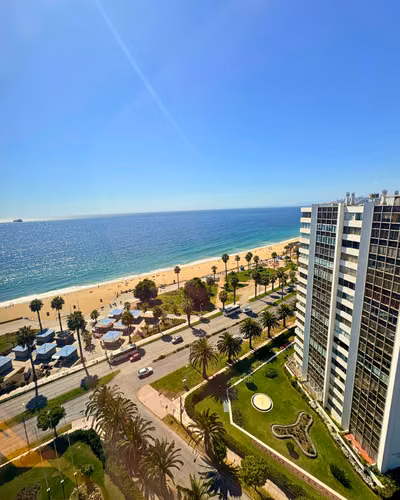 ARRIENDO VIÑA DEL MAR 3 DORM AMOBLADO CON ESTACIONAMIENTO