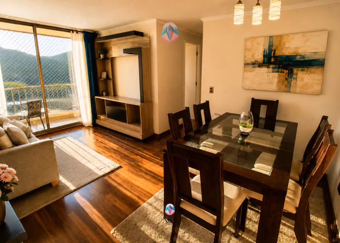ARRIENDO DEPTO 3D 2B 2ESTC, AMOBLADO, PASO HONDO