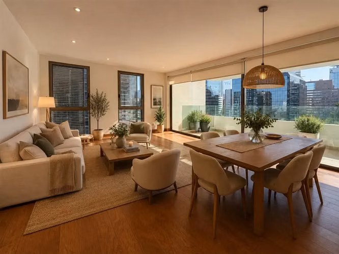 HERMOSO DEPARTAMENTO EN ARRIENDO DE 3 DOR 3BA 2ES 1BO