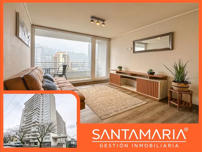 Arriendo Dpto. 1 Dorm Amoblado en Salas, Concepción
