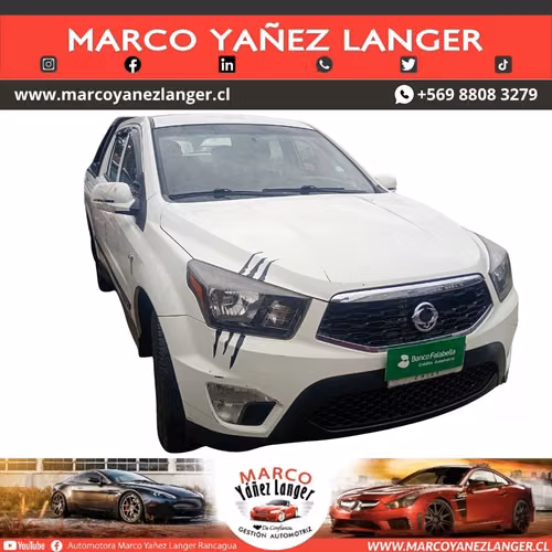 SSANGYONG NEW ACTYON SPORT 2.0 / AÑO 2018 / EXCELENTE ESTADO