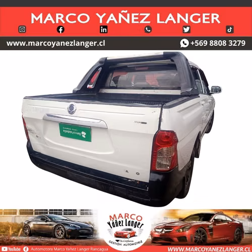 SSANGYONG NEW ACTYON SPORT 2.0 / AÑO 2018 / EXCELENTE ESTADO