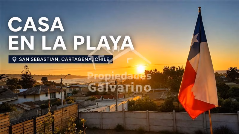 Casa en venta de 3 dorm. en San Sebastian, Cartagena