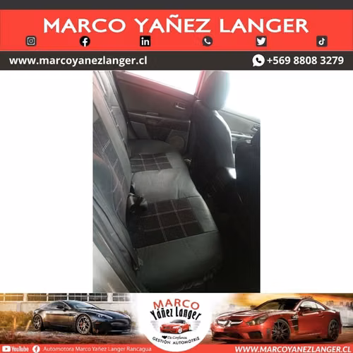MAZDA 3 1.6 AUT / AÑO 2008 / EXCELENTE ESTADO