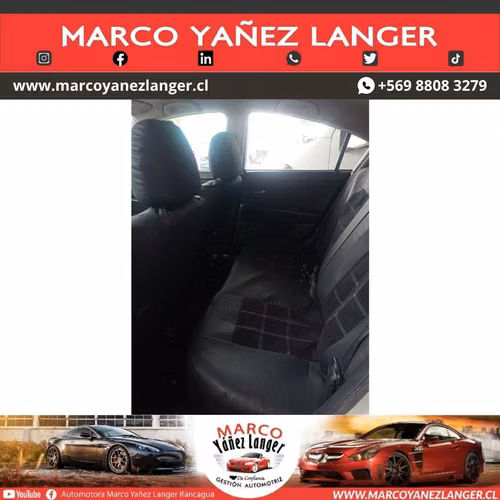 MAZDA 3 1.6 AUT / AÑO 2008 / EXCELENTE ESTADO