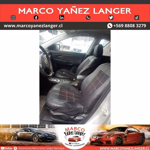 MAZDA 3 1.6 AUT / AÑO 2008 / EXCELENTE ESTADO