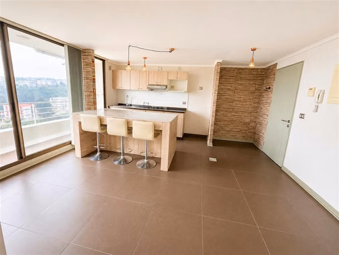 Departamento en arriendo de 2 dormitorios en Valparaíso