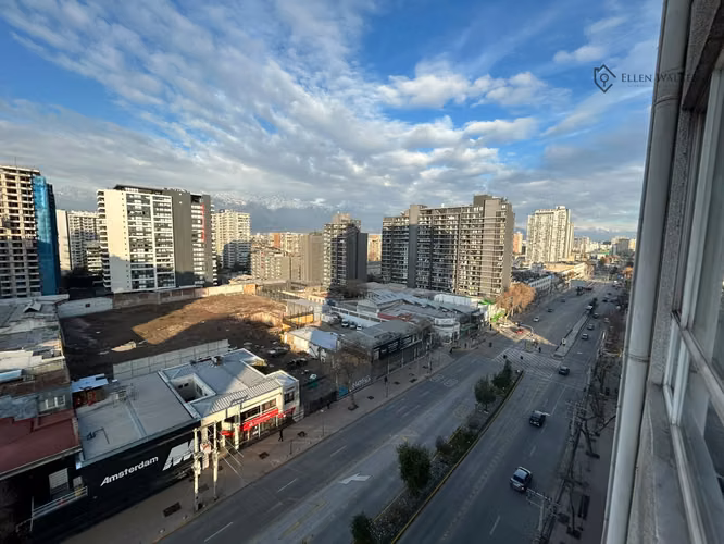 Arriendo | Departamento 1D + 1B | A pasos de Metro Irarrázaval | Excelente Conectividad