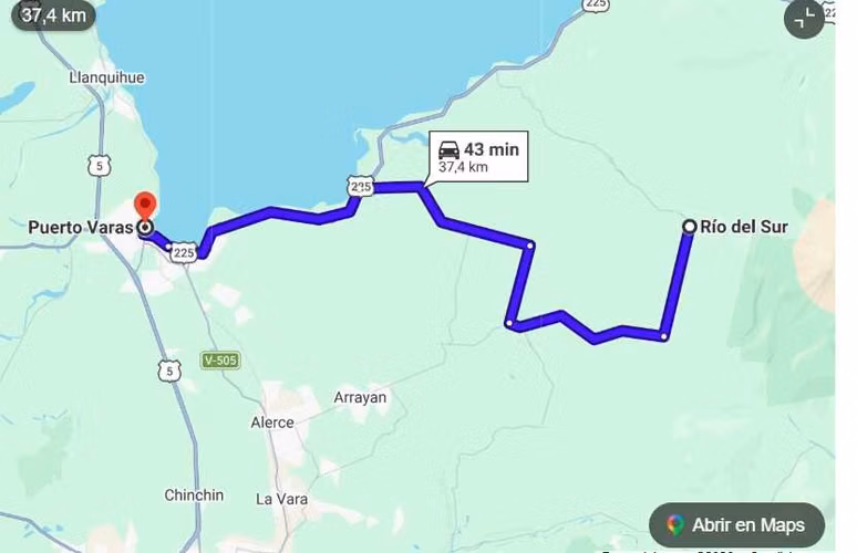 Parcela en Colonia  Rio Sur  ,Puerto Varas