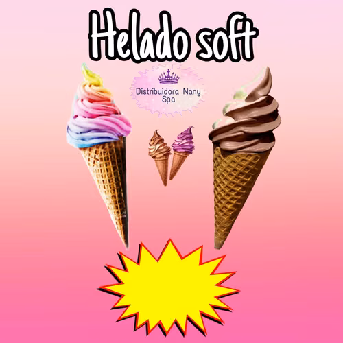 HELADO SOFT Y GRANIZADO EN POLVO