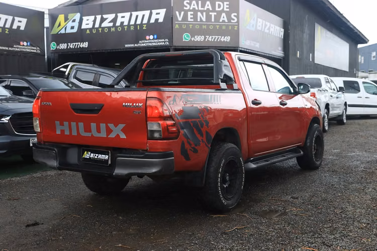 TOYOTA HILUX AÑO 2018 FULL EQUIPO DX 2.4L MT 6TA CON AC DCAB