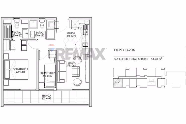 Depto de 2d + 2b con terraza y bodega en ñuñoa. - Imagen 22