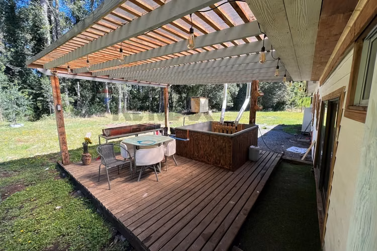 Hermosa parcela con casa en cherquenco, vilcún