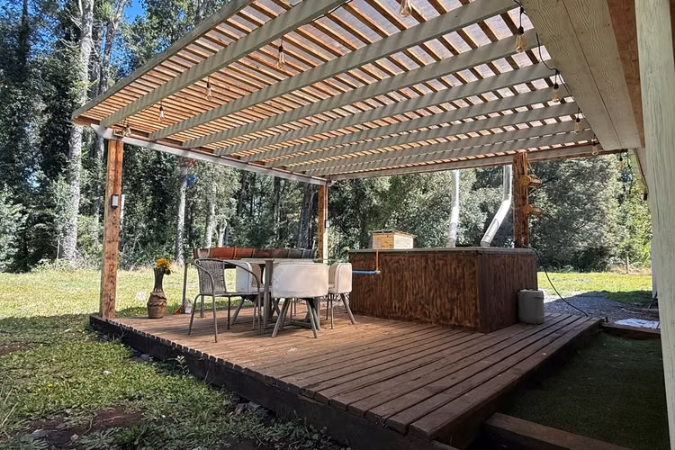 Hermosa parcela con casa en cherquenco, vilcún